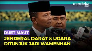 Duet Maut Jenderal Darat & Udara Ditunjuk Prabowo Jadi Wamenhan