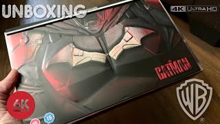 Matt Reeves’ The Batman 4k UltraHD Blu-ray Batarang Limited collectors steelbook edition unboxing