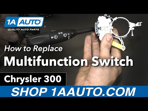 How to Replace Install Multifunction Switch 06 Chrysler 300