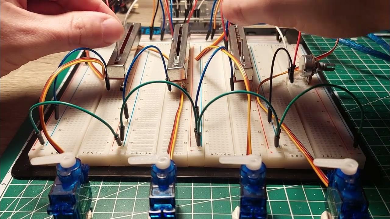 servomotors and potentiometers (arduino project) - YouTube