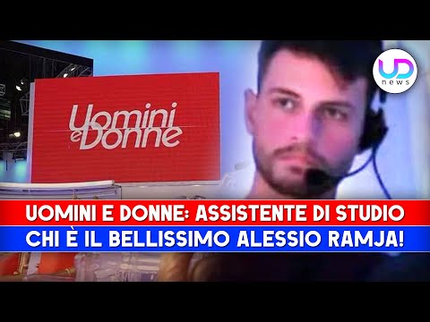 Uomini e Donne, Assistente Di Studio: Chi È  Il Bellissimo Alessio Ramja!