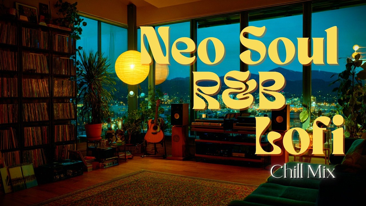 Skyscraper Dream Studio 🌃  Neo Soul, R&B Lofi Upbeat Groove Mix