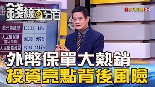 【錢線百分百】20190110-7《外幣保單.目標到期債券 投資亮點追風險》