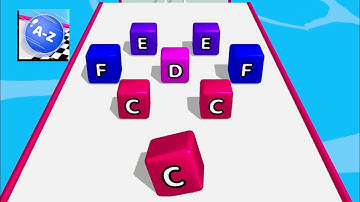 A-Z RUN 🏃‍♀️- All Levels Gameplay Walkthrough Android, iOS NEW UPDATE