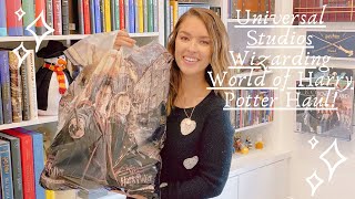 WIZARDING WORLD OF HARRY POTTER HAUL | UNIVERSAL STUDIOS 2020