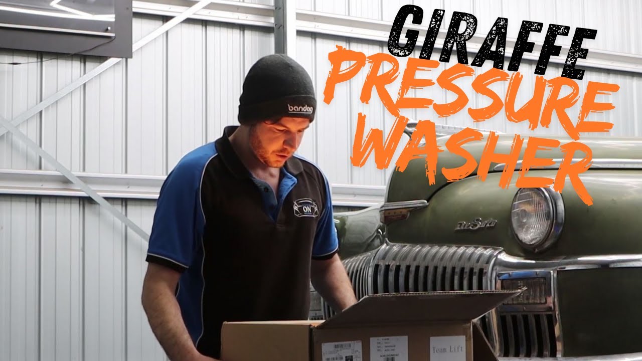 Giraffe Pressure Washer Setup & Test | REVIEW - YouTube