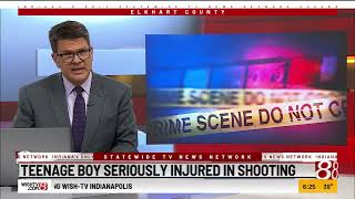 Teenage boy seriously injured in Elkhart shooting