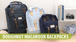 Doughnut Macaroon Backpack: Fashionable and Functional Backpacks for School and Work