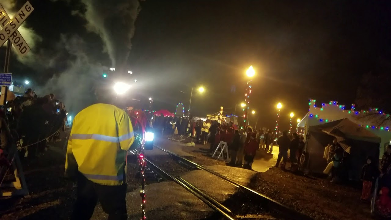 Polar Express 2018 town of Ashley Michigan YouTube