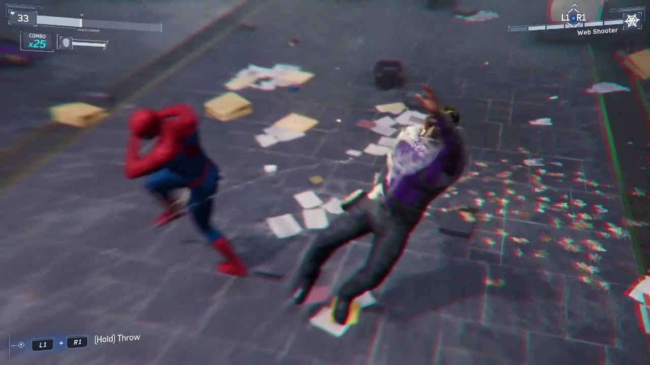 Spiderman Increase Focus Bar To Heal