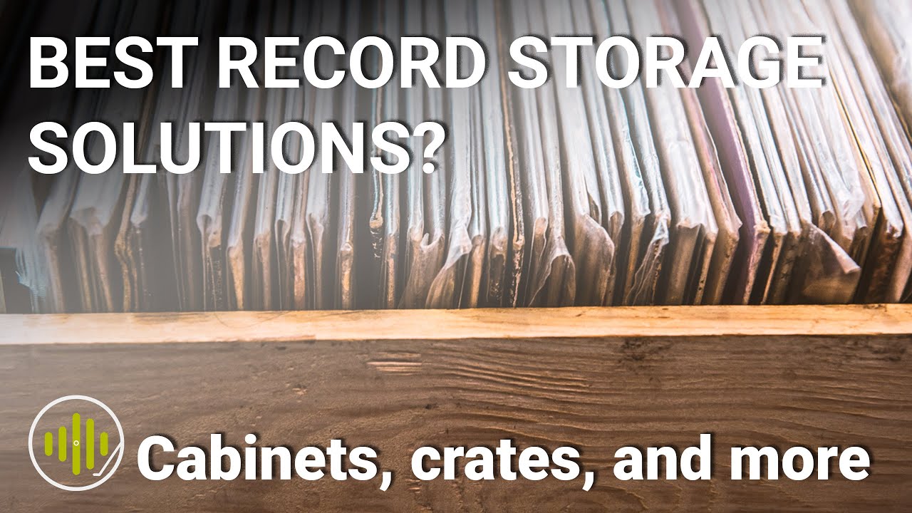 LPBIN2 Vinyl Record Storage Cabinet