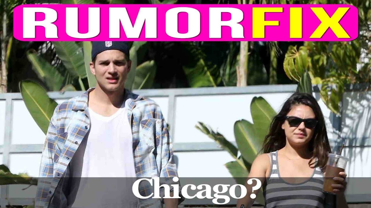 Ashton Kutcher, Mila Kunis Relocating To Chicago?