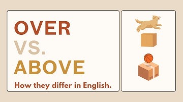 Prepostions Over vs. Above: How They Differ in English.