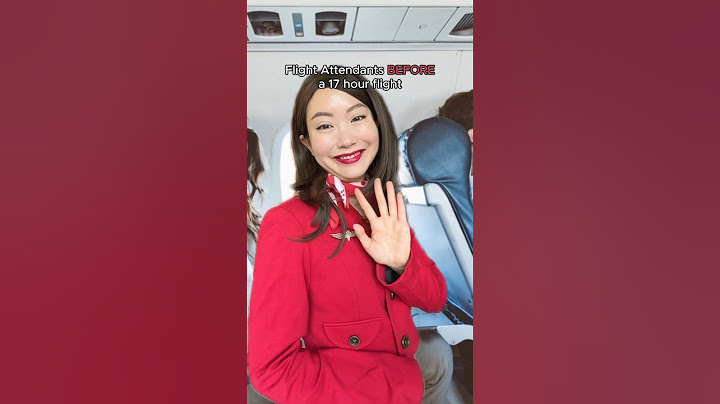 WHAT FLIGHT ATTENDANTS LOOK LIKE AFTER WORKING 17 HOURS