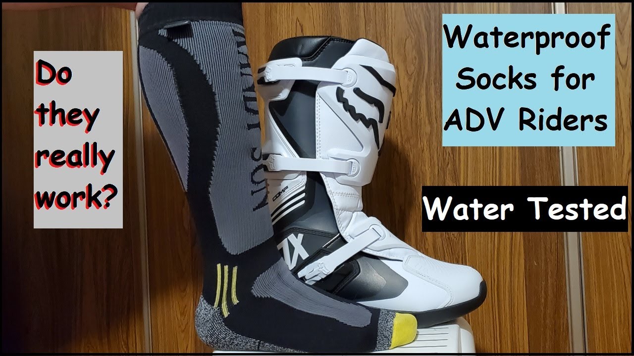 Adventure rider waterproof socks, water tested, do feet get wet ?