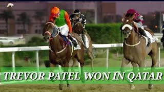 P Trevor | First Win In Qatar 2021 | Indian Champion Jockey