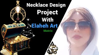 How to make Necklace with Software Matrix 9 jewellery design CAD || Rino || Matrix Tutorial screenshot 5