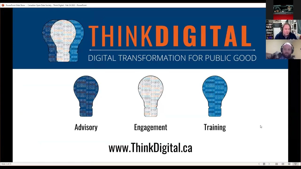 CODS Webinar -  Ryan Androsoff, CEO of Think Digital (February 2022)