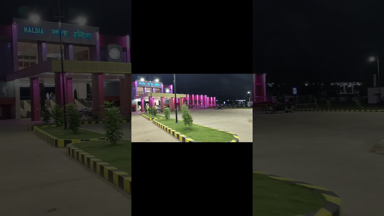 HALDIA RAILWAY STATION ❤️ #subscribe