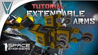 How to make an Extendable Arm [Space Engineers]