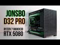 Jonsbo D32 PRO mATX 4k Gaming Build | Ryzen 7 9800X3D | RTX 5080 MSI GAMING TRIO