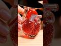 Cutting a Glass Heart in Half ❤️✨ | AI ASMR Satisfying Video#shorts