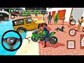 🎉 Indian Thift Auto Simulator 🦚 Spiderman Indian Showroom Purchase ❤️ Modified KTM Bike And Car Game