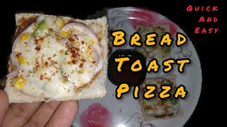 Bread Pizza Easy and Quick Recipe ब्रेड पिज़्जा बहुत आसान रेसिपी by Pati Patni