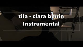 Tila - Clara Benin - Karaoke - Instrumental - Minus One - (Guitar Cover)