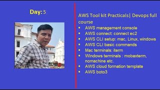 Day 5: AWS tool kit demo | Devops full course