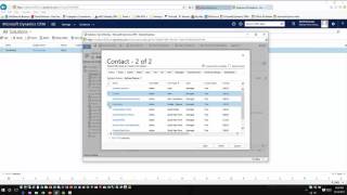 Celebrity Dynamics CRM 2016 Solution Changes Profile
