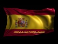 Homenaje a las fuerzas armadas españolas