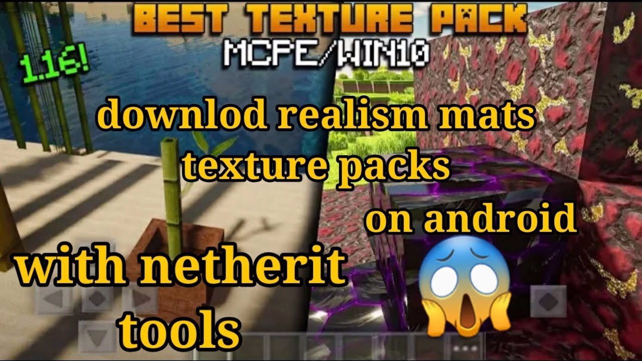 how to download realism mats texture packs in minecraft pocket edition ...