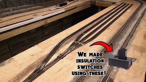 The New Layout | Part 12: Building a Yard + Insulating The Yard With On/Off Switches