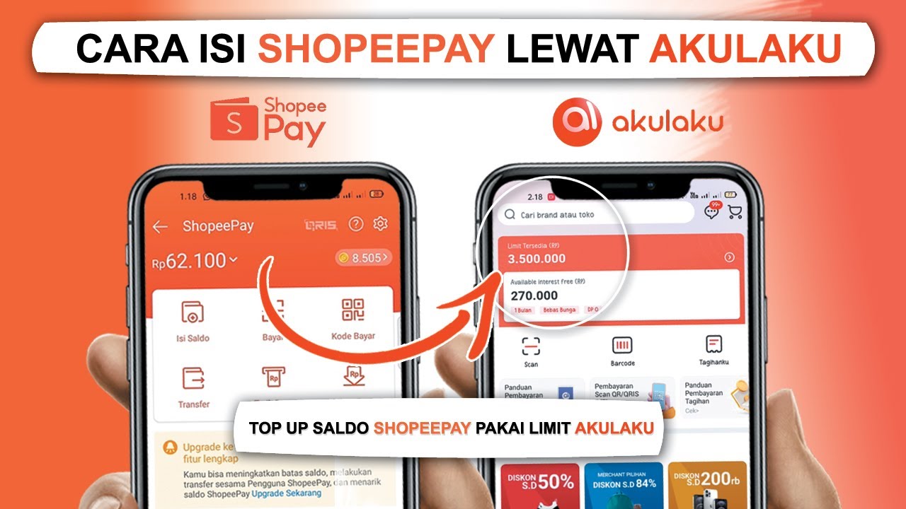 mudah-cara-isi-saldo-shopeepay-lewat-limit-akulaku-youtube