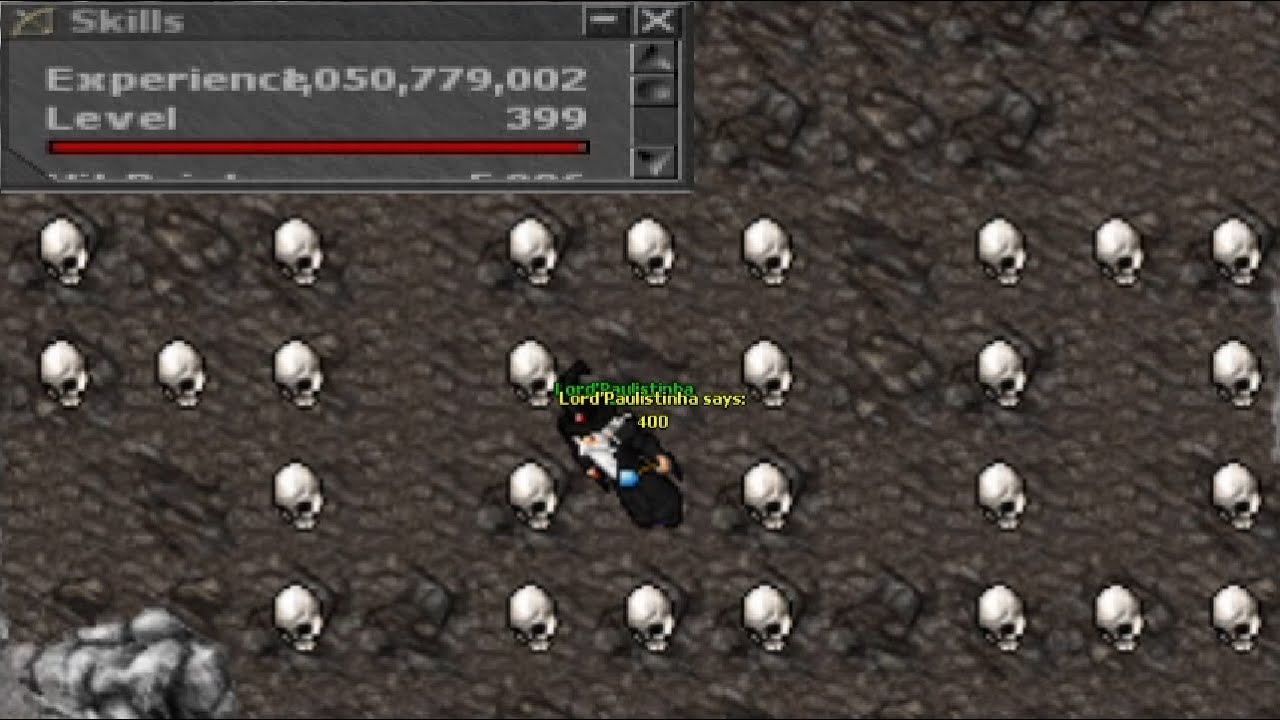 LORD PAULISTINHA FIRST Lv400 ON TIBIA [PART 1] (Elera 2008 8.40) - YouTube