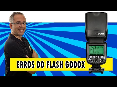 Códigos de erro do flash Godox