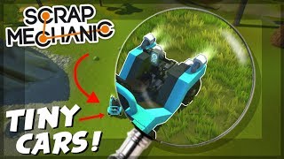 TINY CARS for EPIC RACES??? - Scrap Mechanic Multiplayer Challenge! screenshot 2