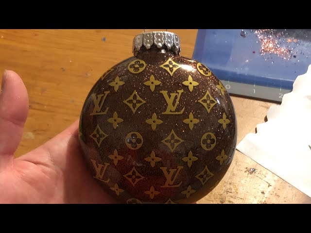 Louis Vuitton Christmas DIY Ornaments 