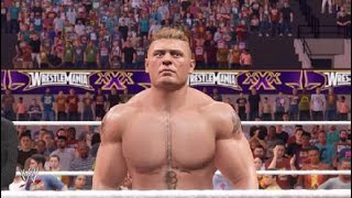 WWE 2K22 WWE Storys: Season 1 Ep 1 Brock Lesnar Ends the Streak