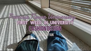 7 . First week in university | اول اسبوع في الجامعه/ كلية التصاميم والفنون