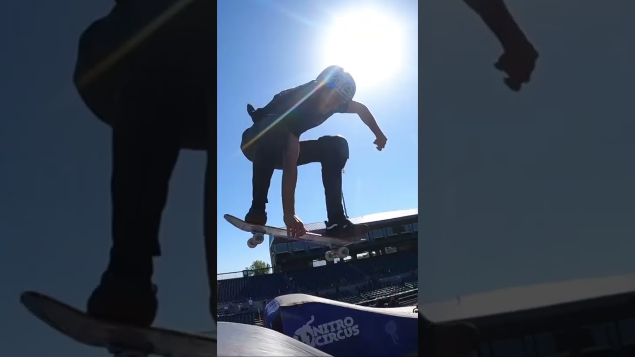 Stoked to throw some new flip trick combos!