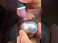 Cold welding machine capacitor discharge instantaneous pushed TIG welding #welding #tigwelding #diy