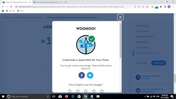 Customize a Sales Path for Your Team | Work with Opportunities in the Kanban View