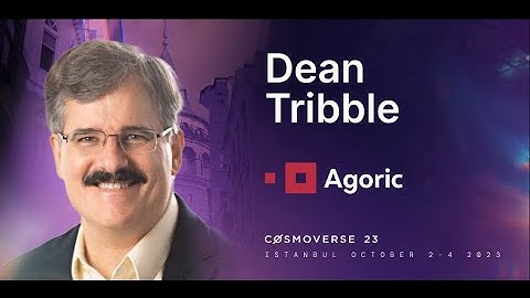The JavaScript Odyssey - by Dean Tribble CEO Agoric