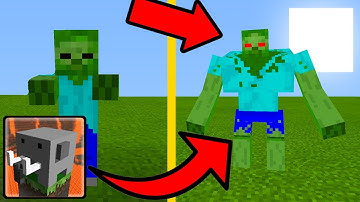 How To Make MUTANT ZOMBIE in Craftsman Building Craft