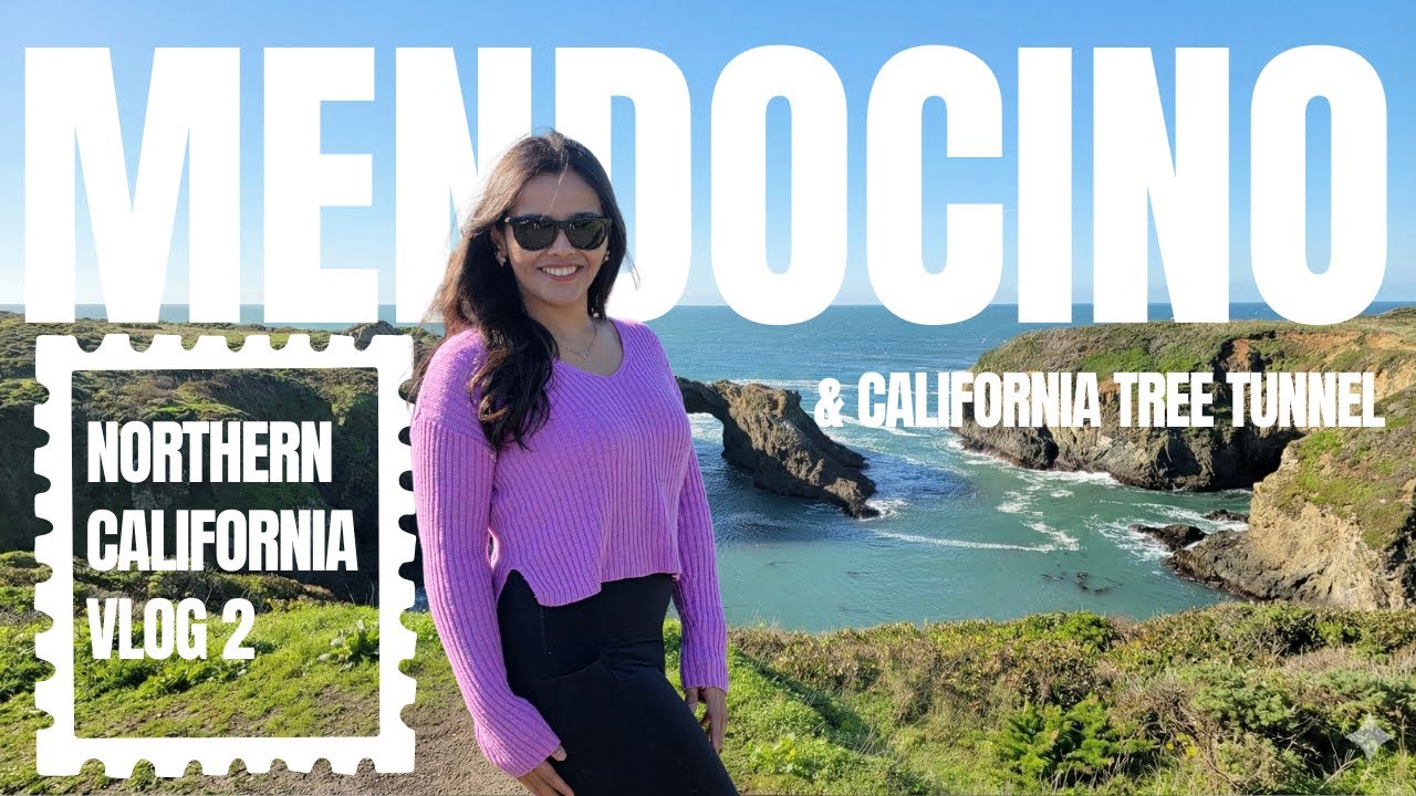 Northern California Road Trip: Mendocino, Redwoods & Glass Beach (Day 2)