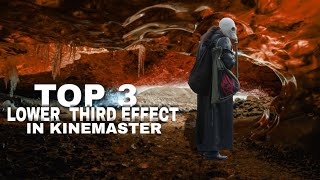 How to Create Lower Third Effect in Kinemaster 🔥#madewithkinemaster screenshot 3