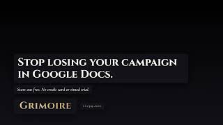 Grimoire - Campaign Management Product Demo
