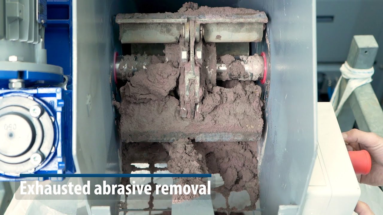 CMS tecnocut proline - Exhausted Abrasive Removal